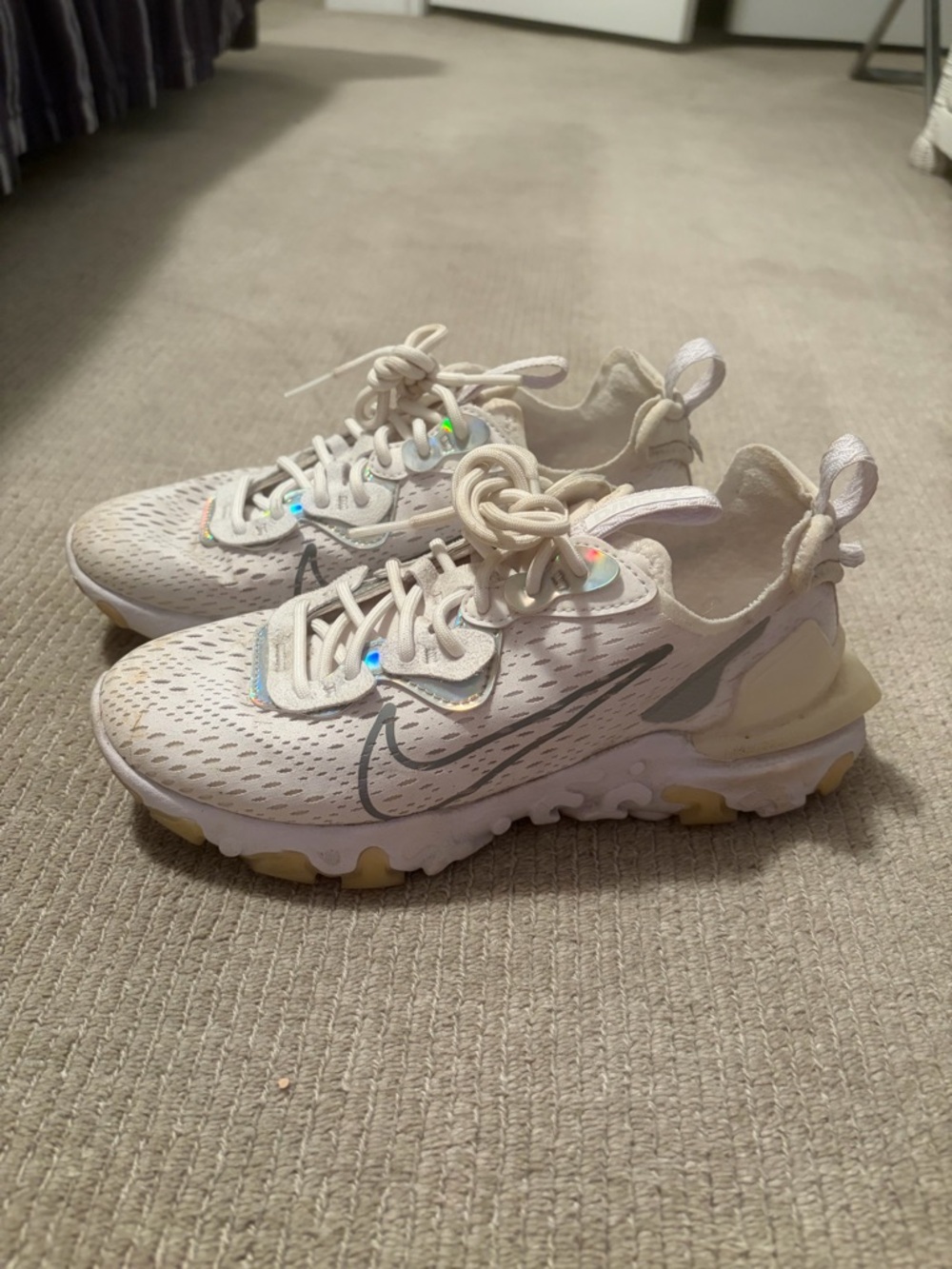 Nike Women’s White React Element 55 Sneakers